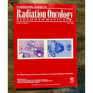 Elsevier Radiation Oncology Journal Vol 56 No 3 2003 Red Softcover Fair Wear